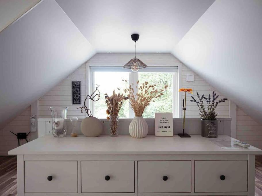A Lovely Bright Apartment With It'S Own Entrance Kungsbacka Bagian luar foto