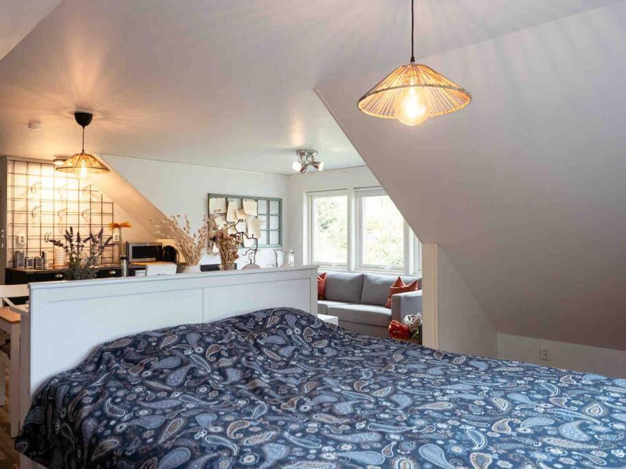 A Lovely Bright Apartment With It'S Own Entrance Kungsbacka Bagian luar foto